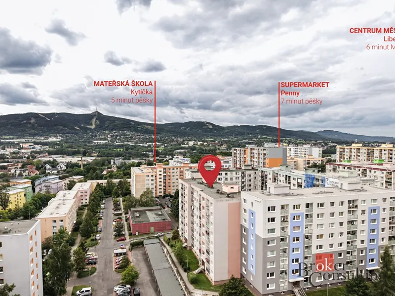 Prodej, byty/3+1, 73 m2, Halasova 894/2, 46006 Liberec, Libe